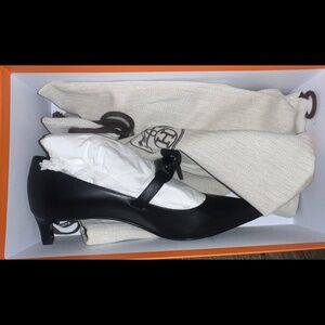 Hermes Kiara 40 Leather Pumps